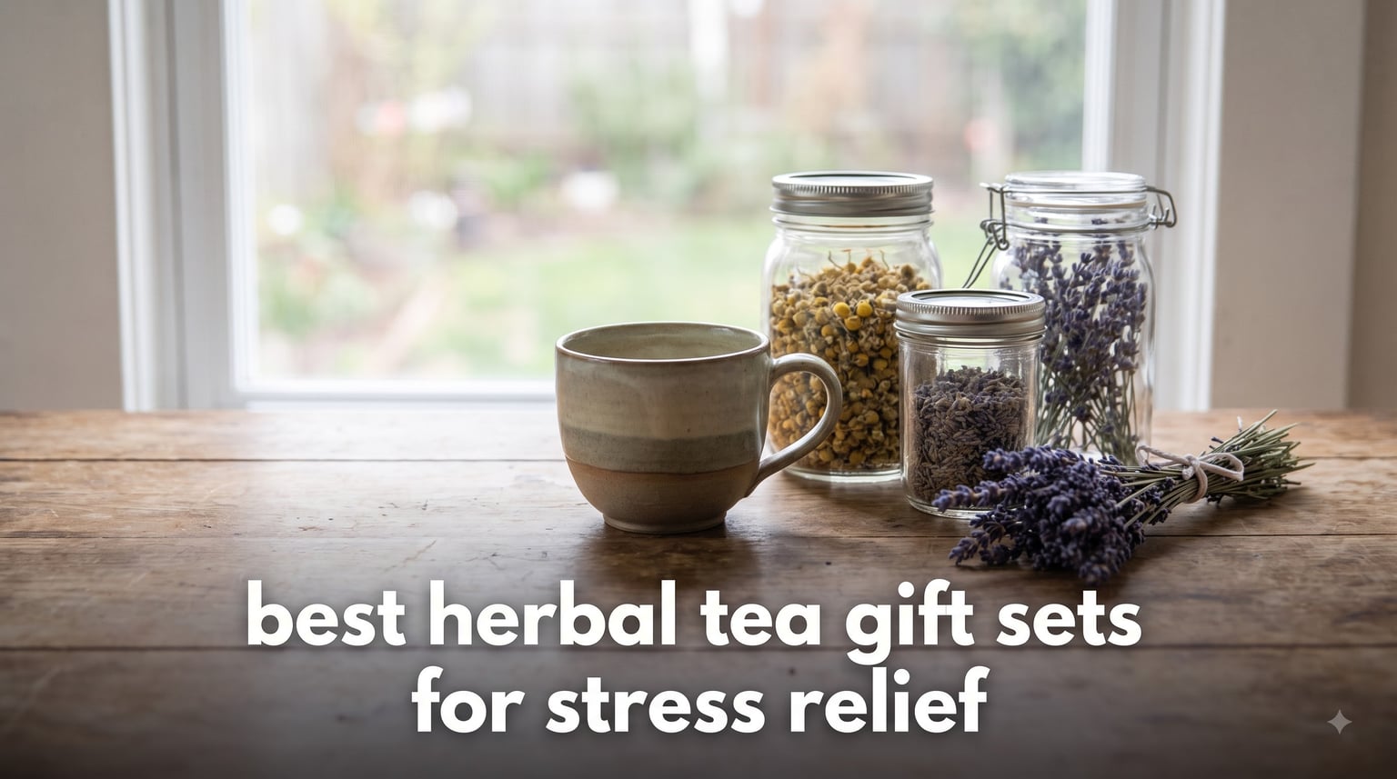 best herbal tea gift sets for stress relief