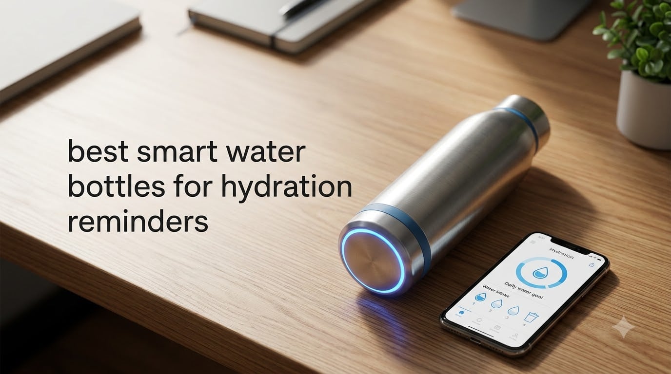 best smart water bottles for hydration reminders