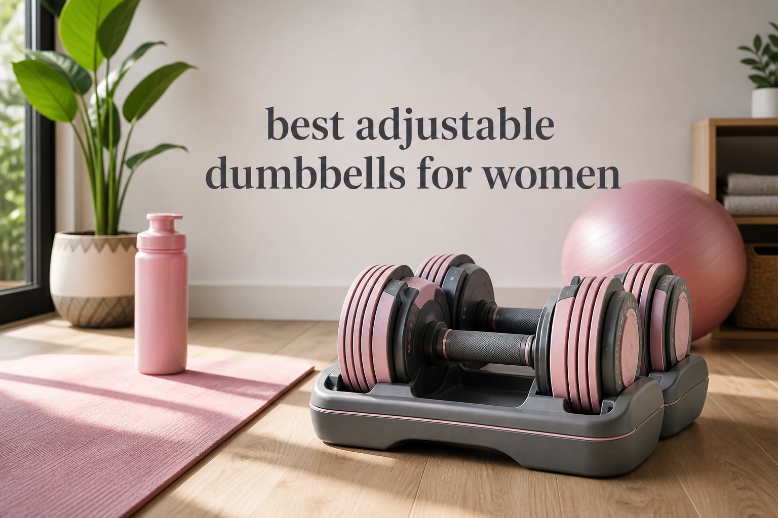 best adjustable dumbbells for women