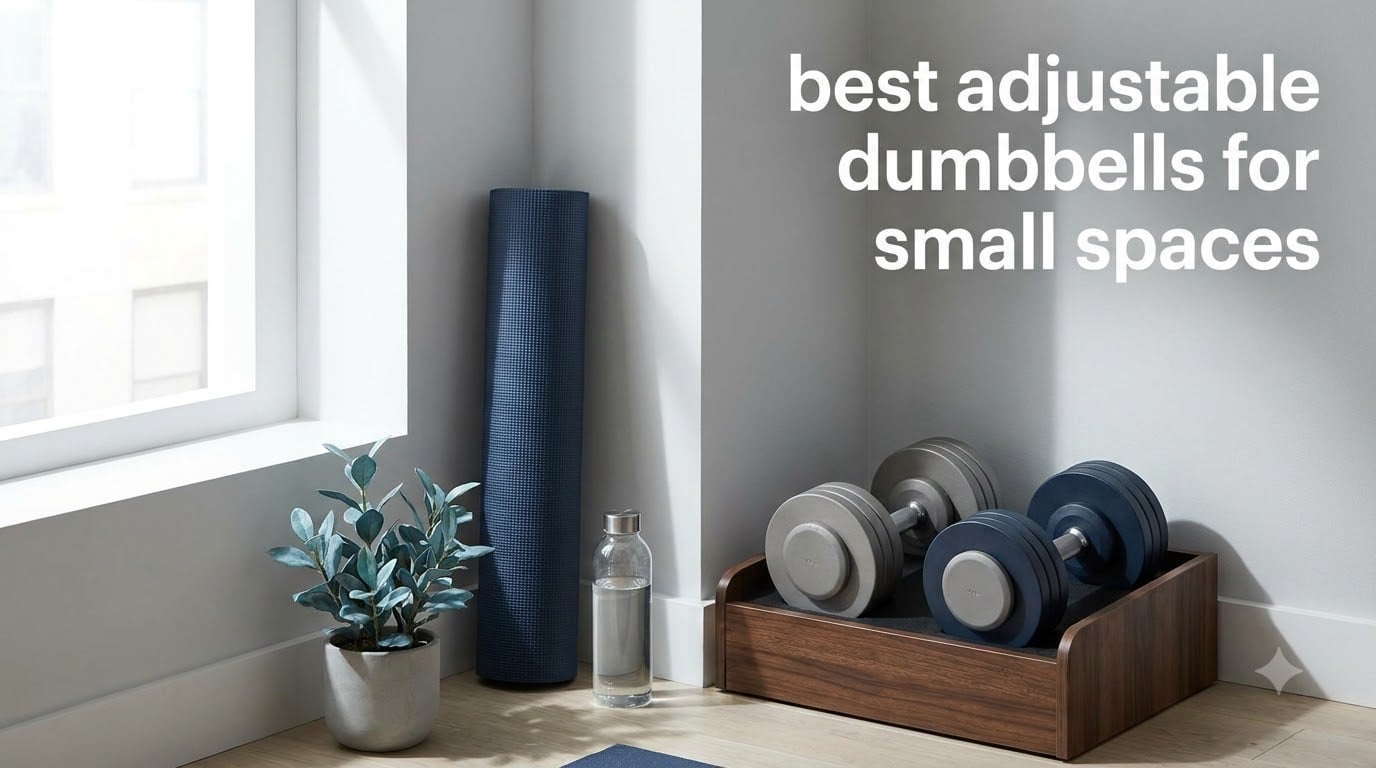 best adjustable dumbbells for small spaces
