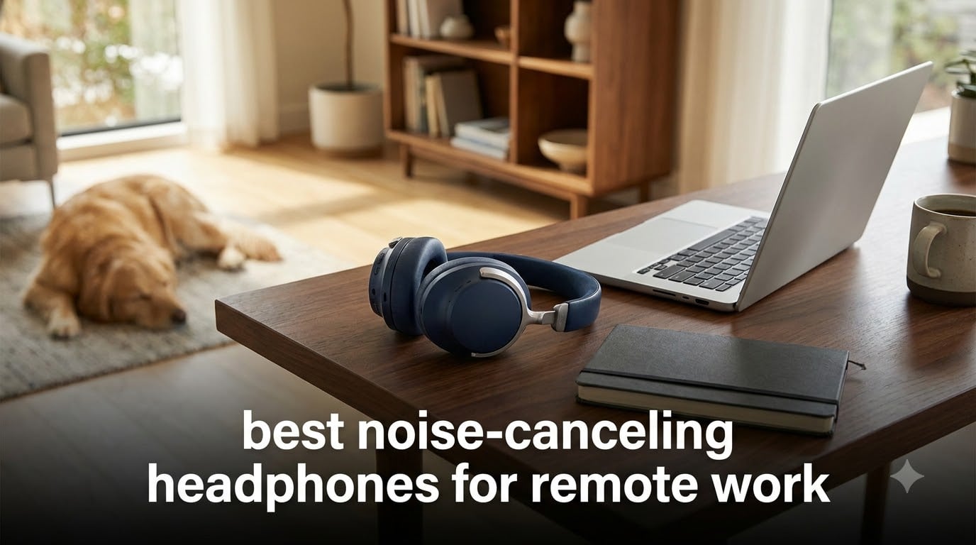 best noise-canceling headphones for remote work