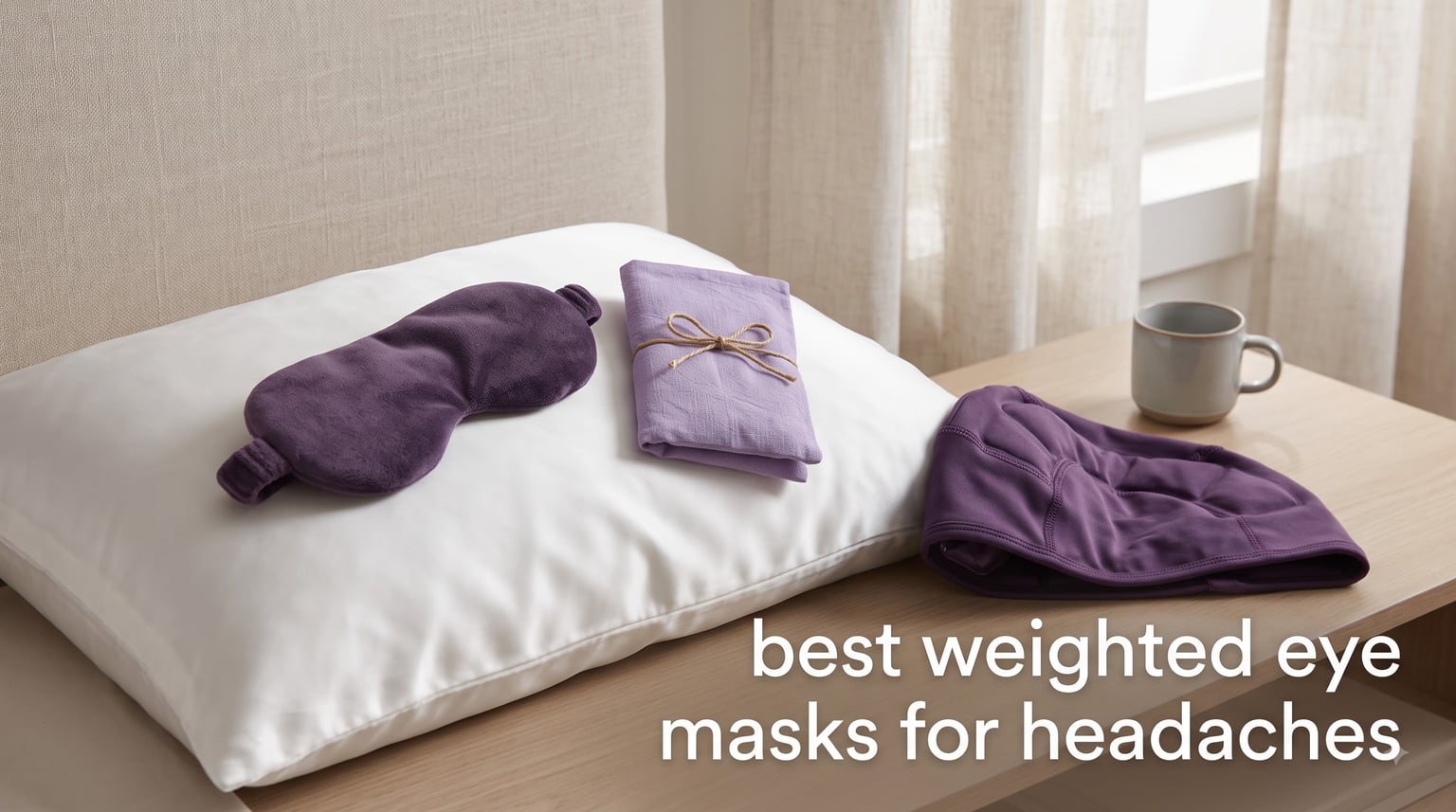 best weighted eye masks for headaches