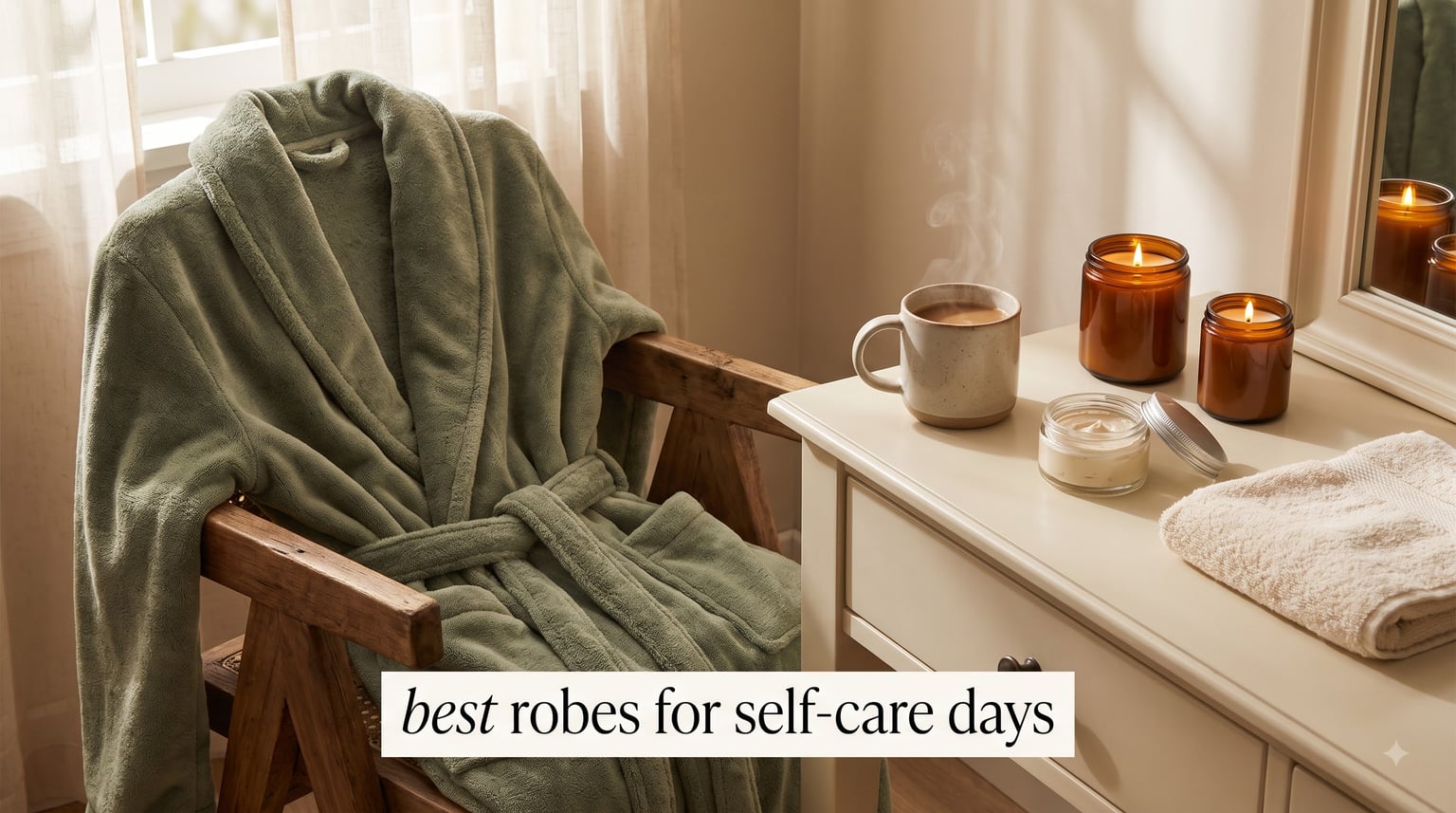 best robes for self-care days
