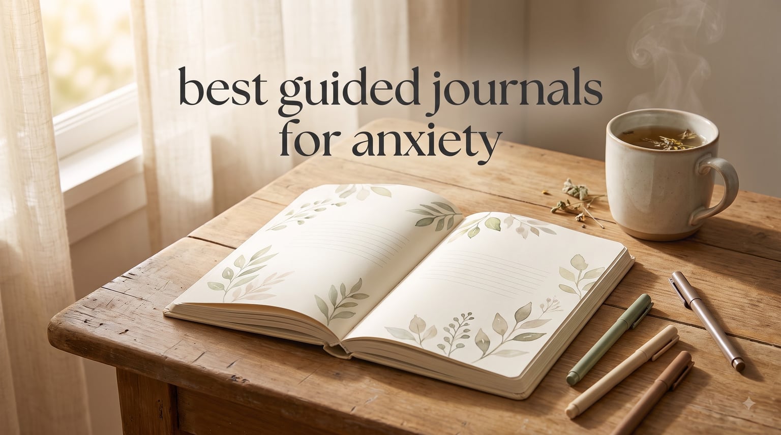 best guided journals for anxiety