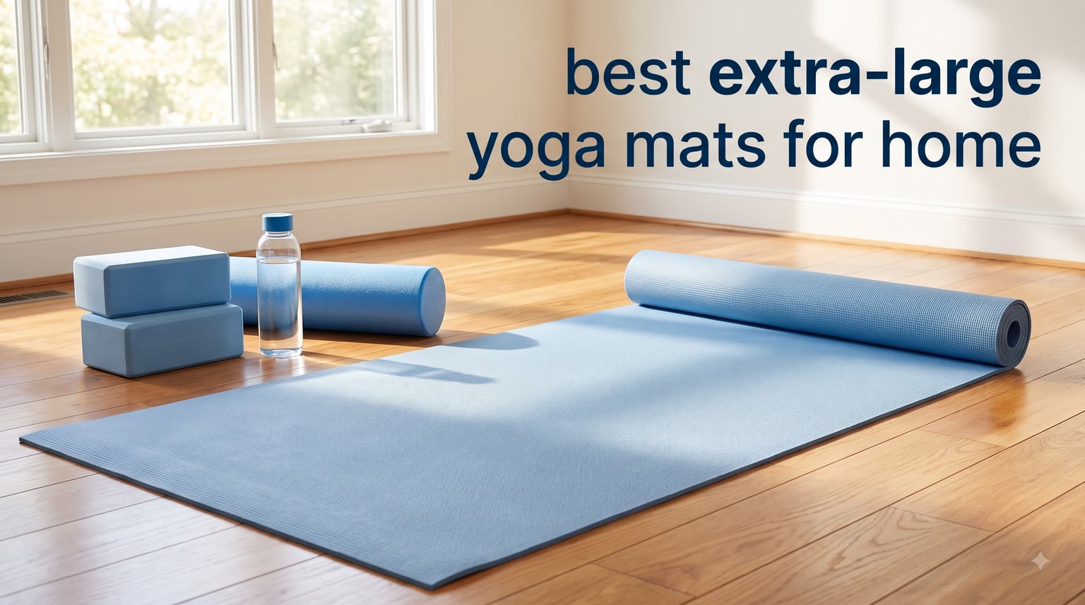 best extra-large yoga mats for home