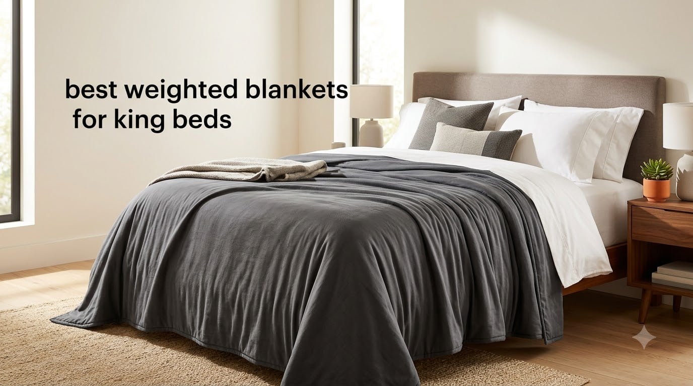best weighted blankets for king beds