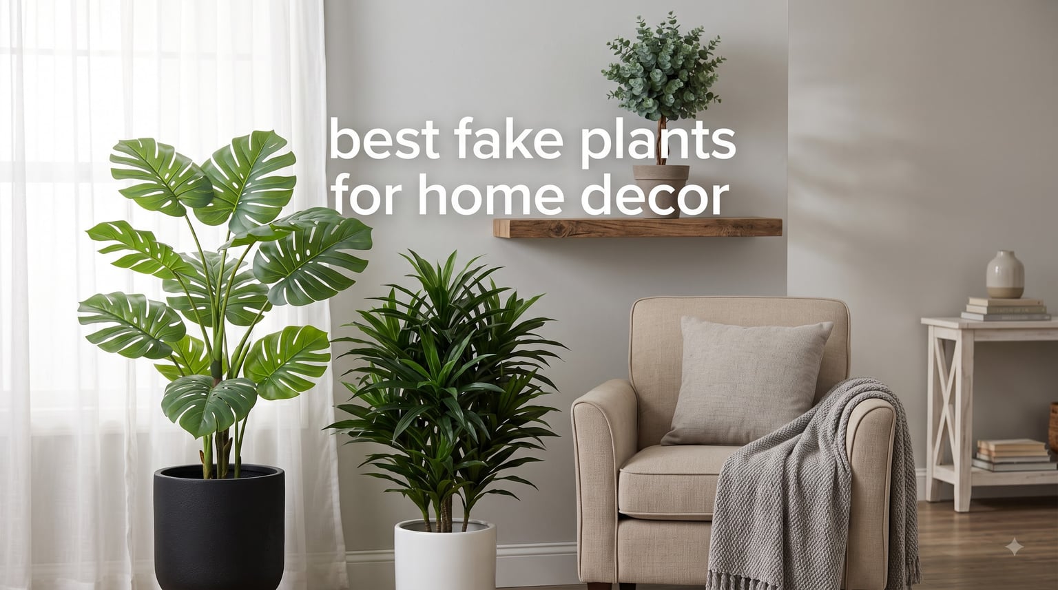 best fake plants for home decor