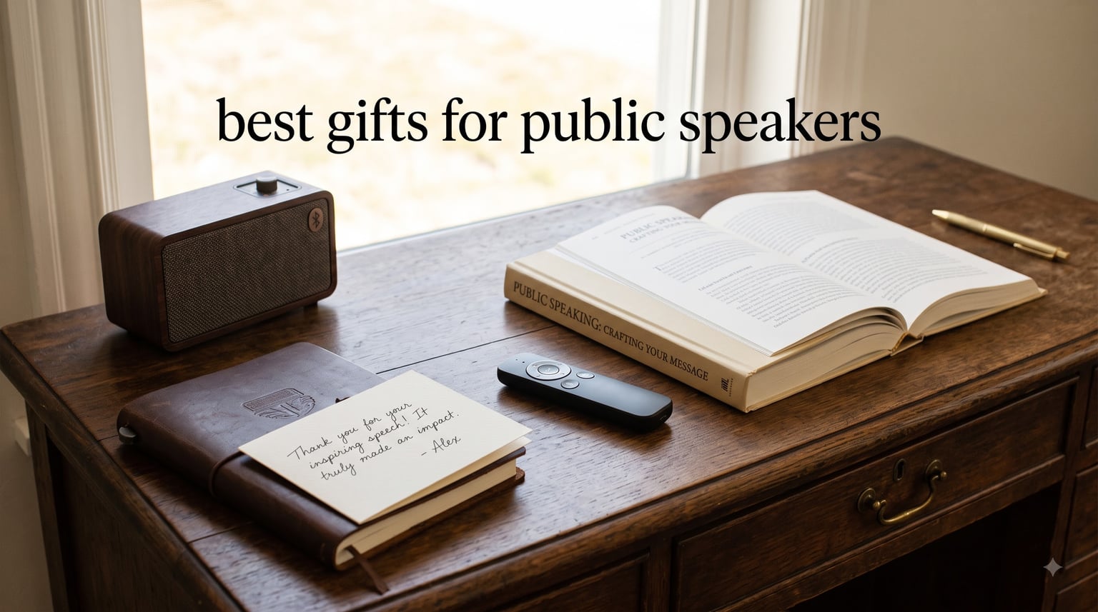 best gifts for public speakers