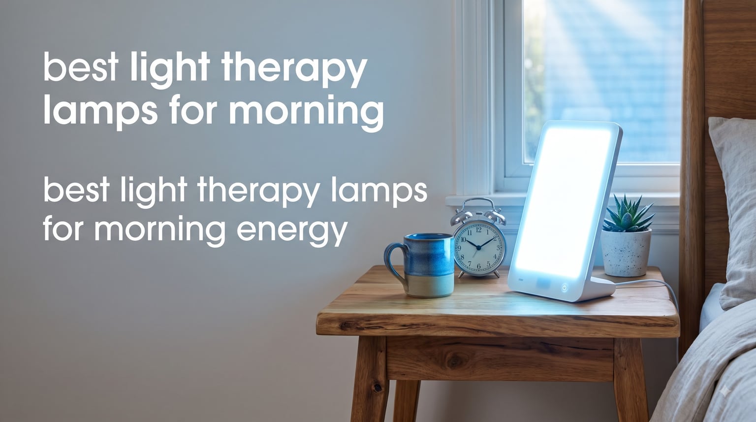 best light therapy lamps for morning energy