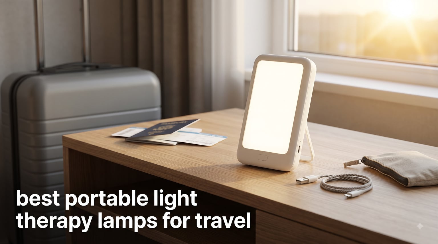 best portable light therapy lamps for travel