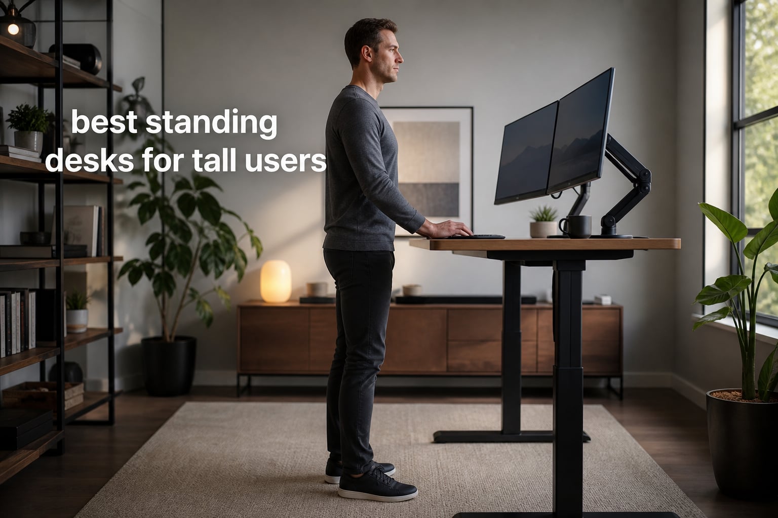 best standing desks for tall users