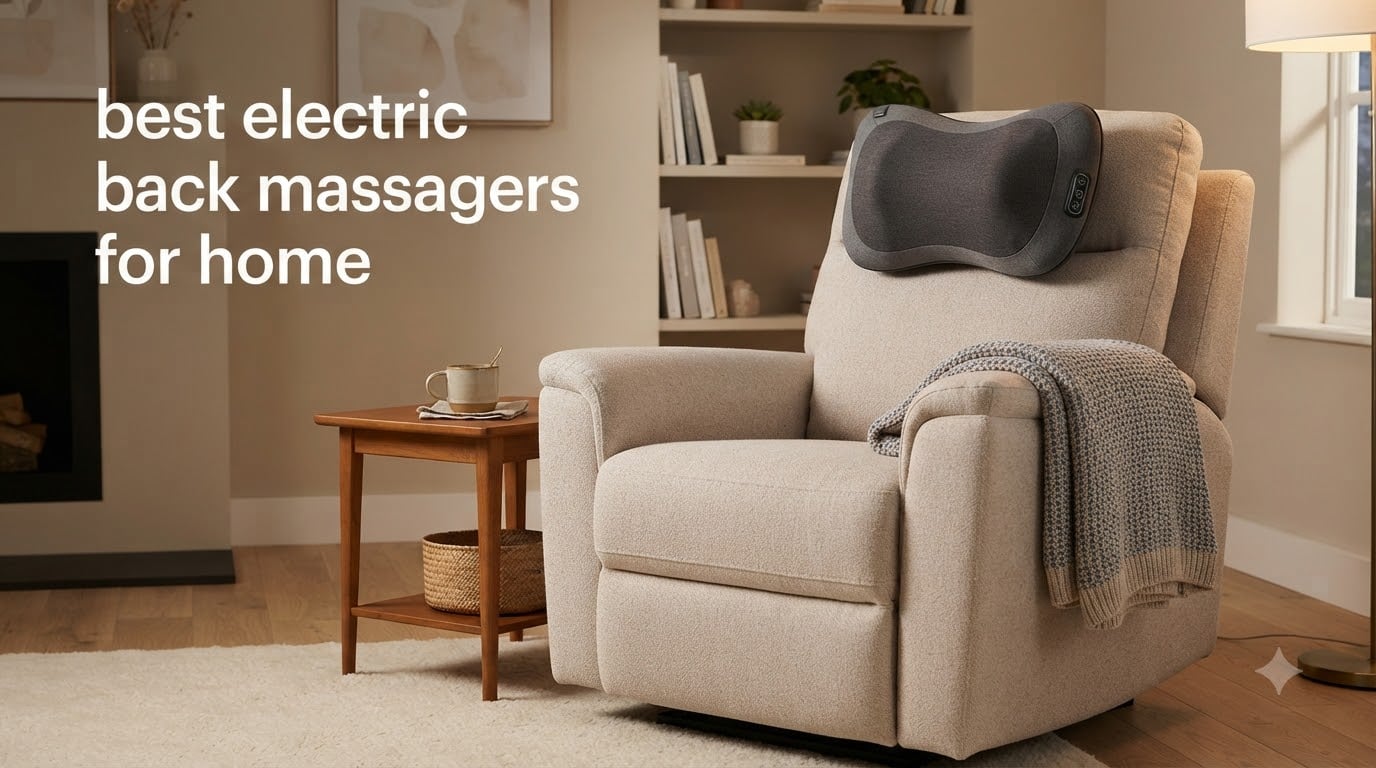 best electric back massagers for home