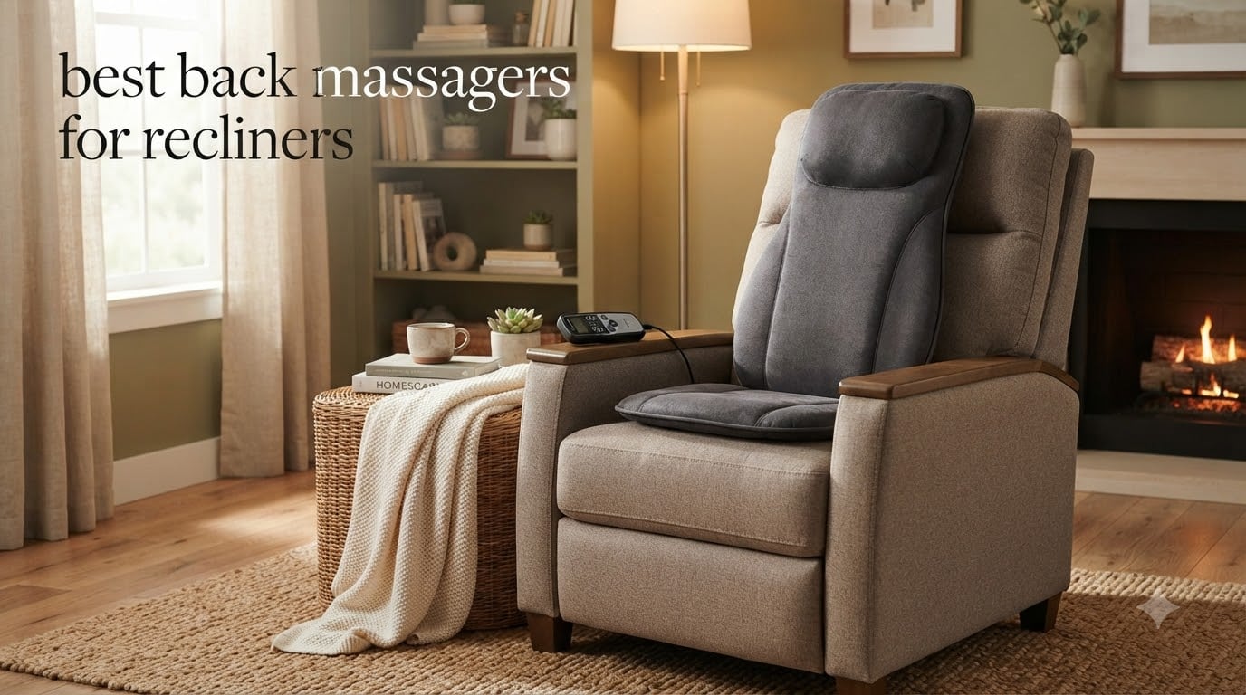 best back massagers for recliners