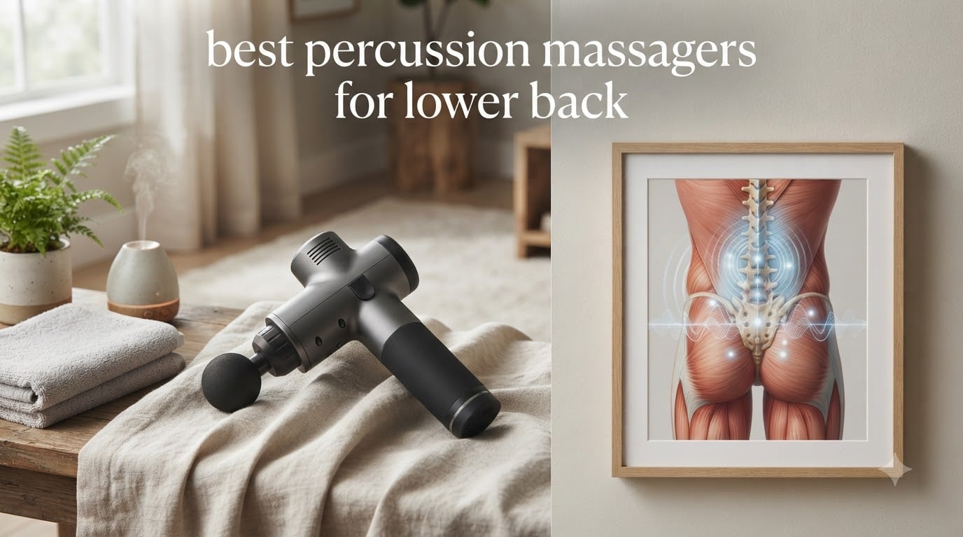 best percussion massagers for lower back