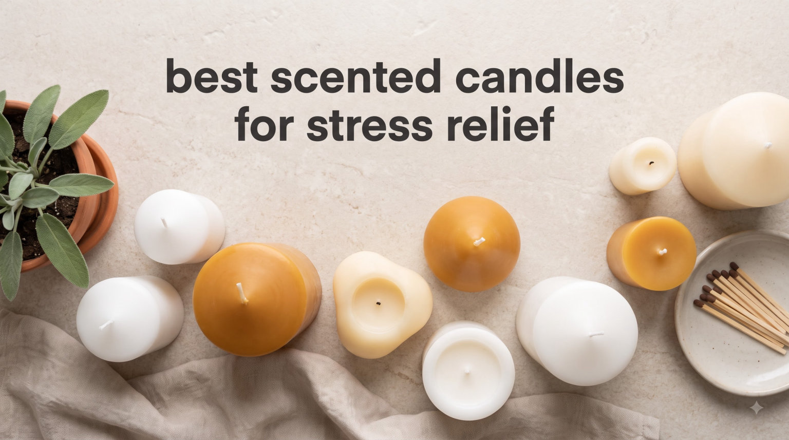 best scented candles for stress relief