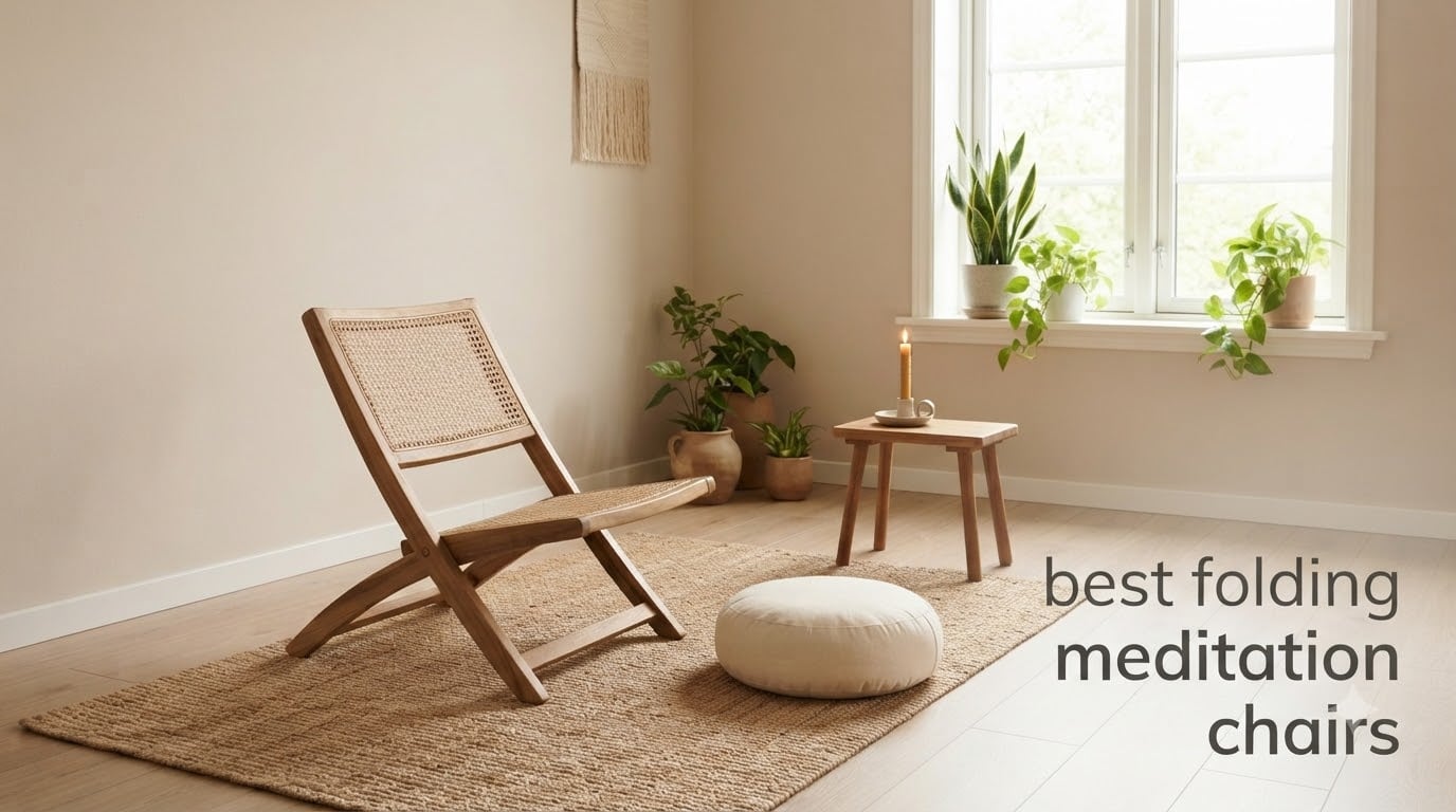 best folding meditation chairs