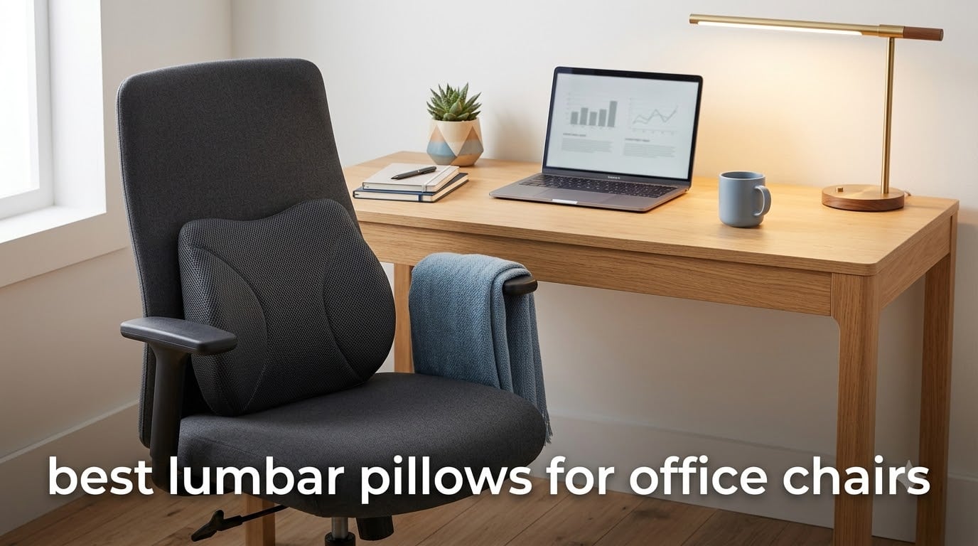 best lumbar pillows for office chairs