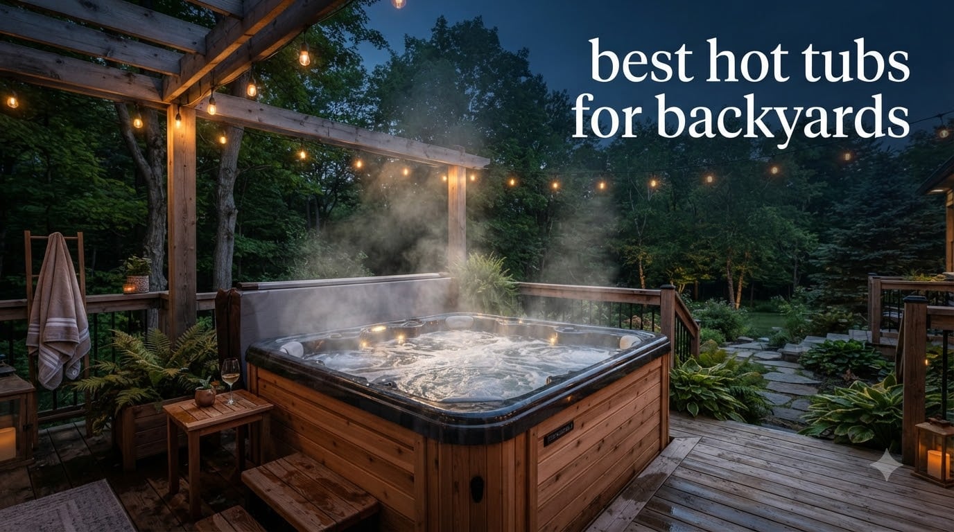 best hot tubs for backyards
