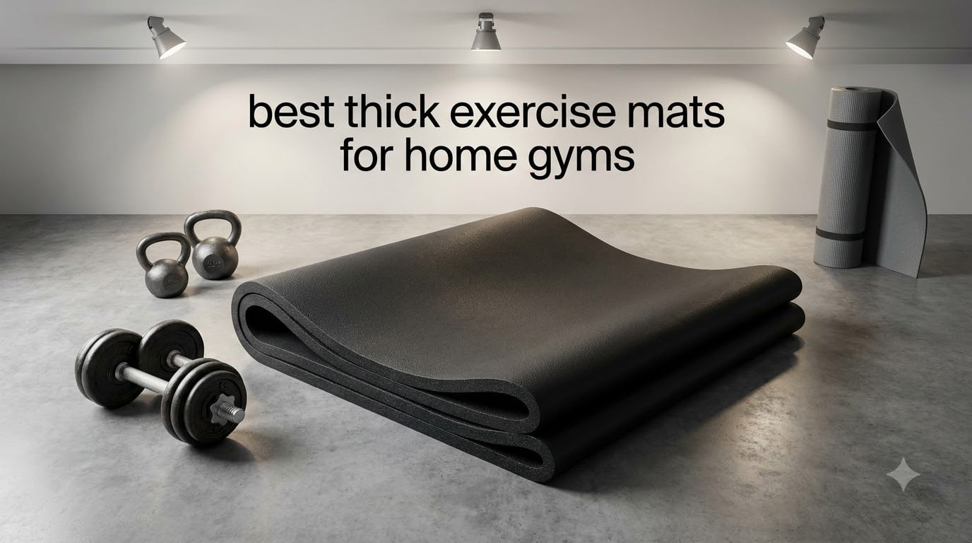 best thick exercise mats for home gyms