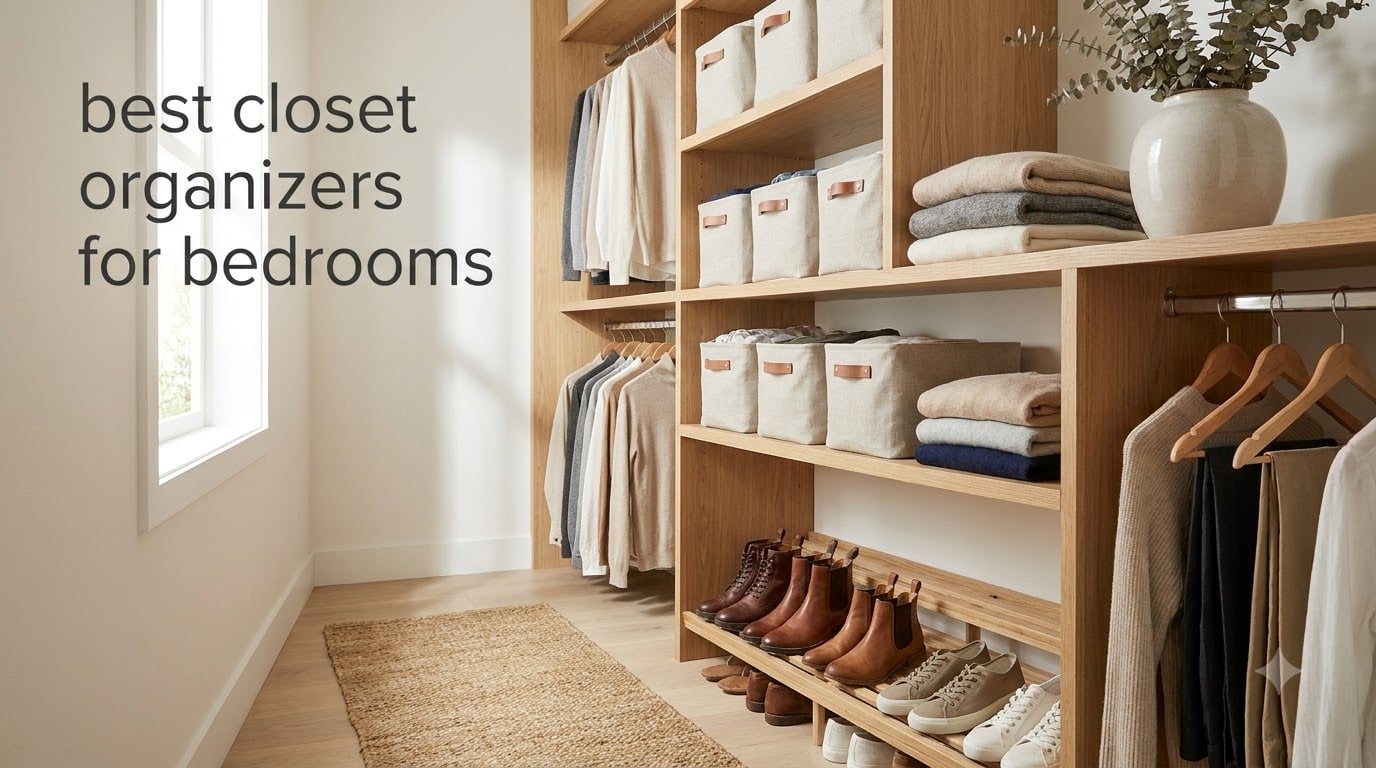 best closet organizers for bedrooms