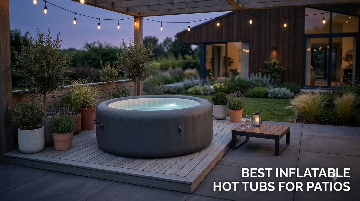 best inflatable hot tubs for patios