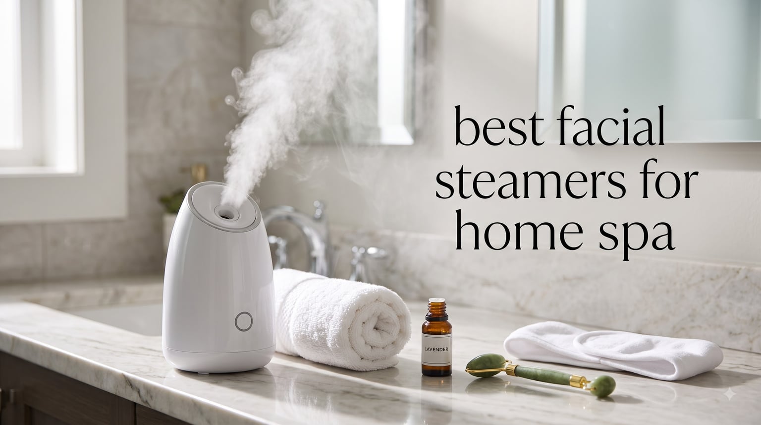 best facial steamers for home spa