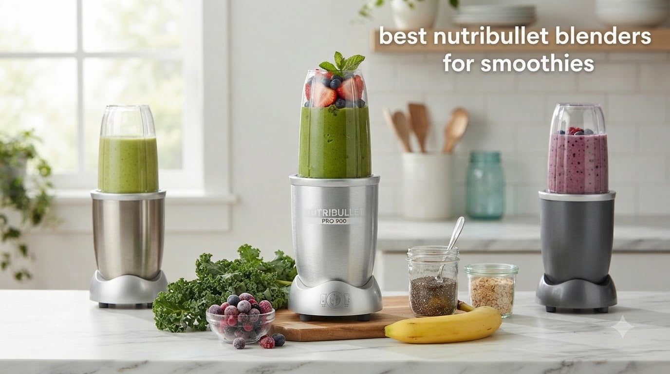 best nutribullet blenders for smoothies