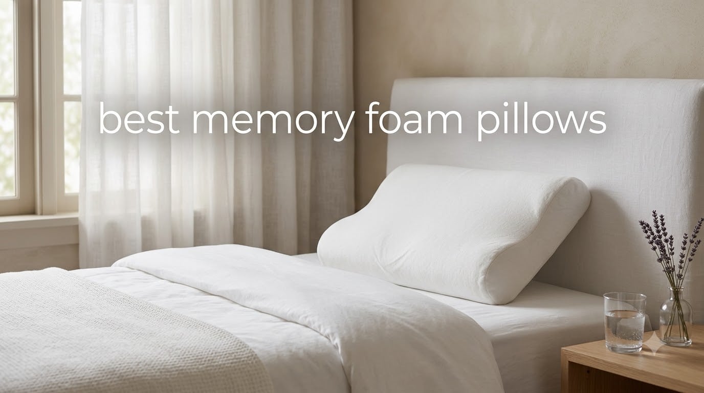 best memory foam pillows
