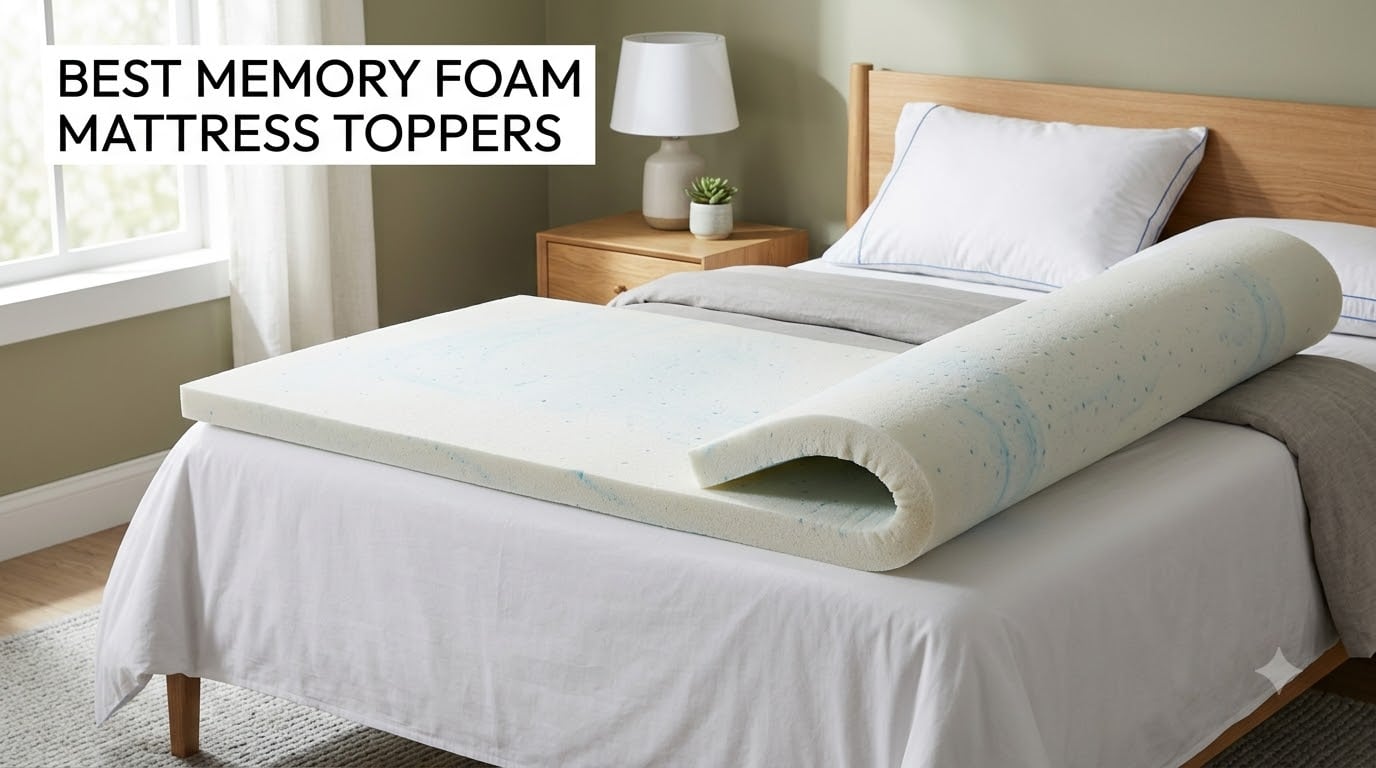 best memory foam mattress toppers