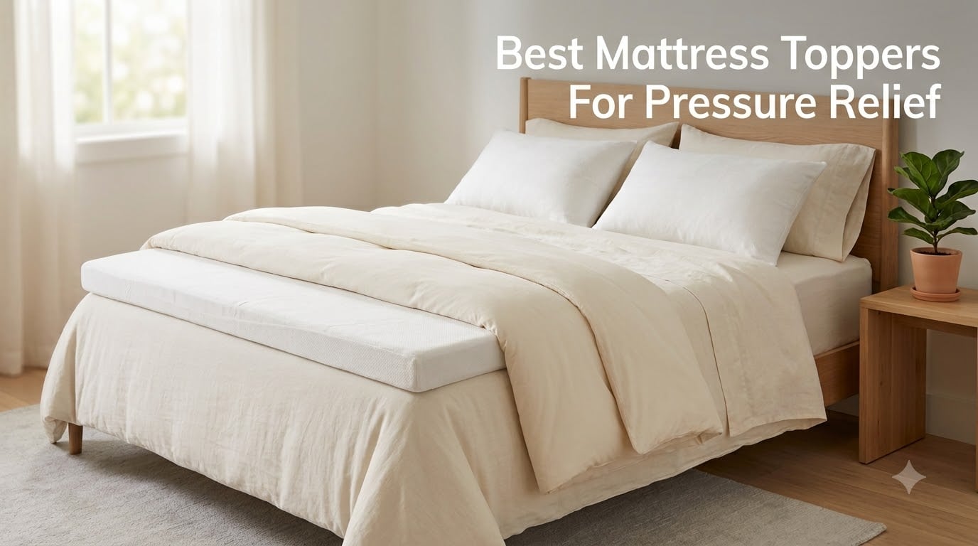 best mattress toppers for pressure relief