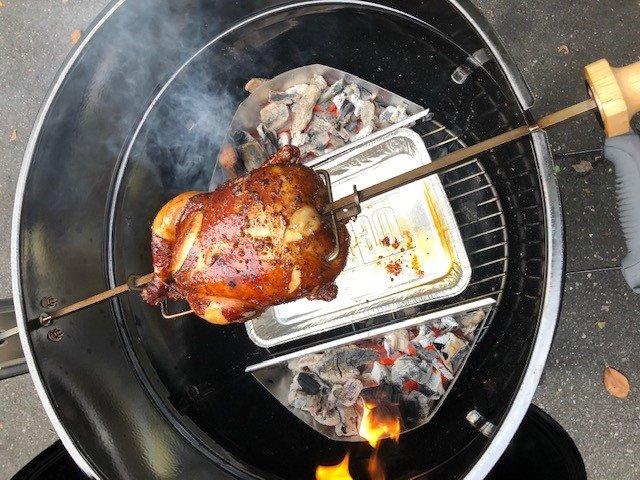 Weber® Kettle Grill Rotisserie Kit for 22