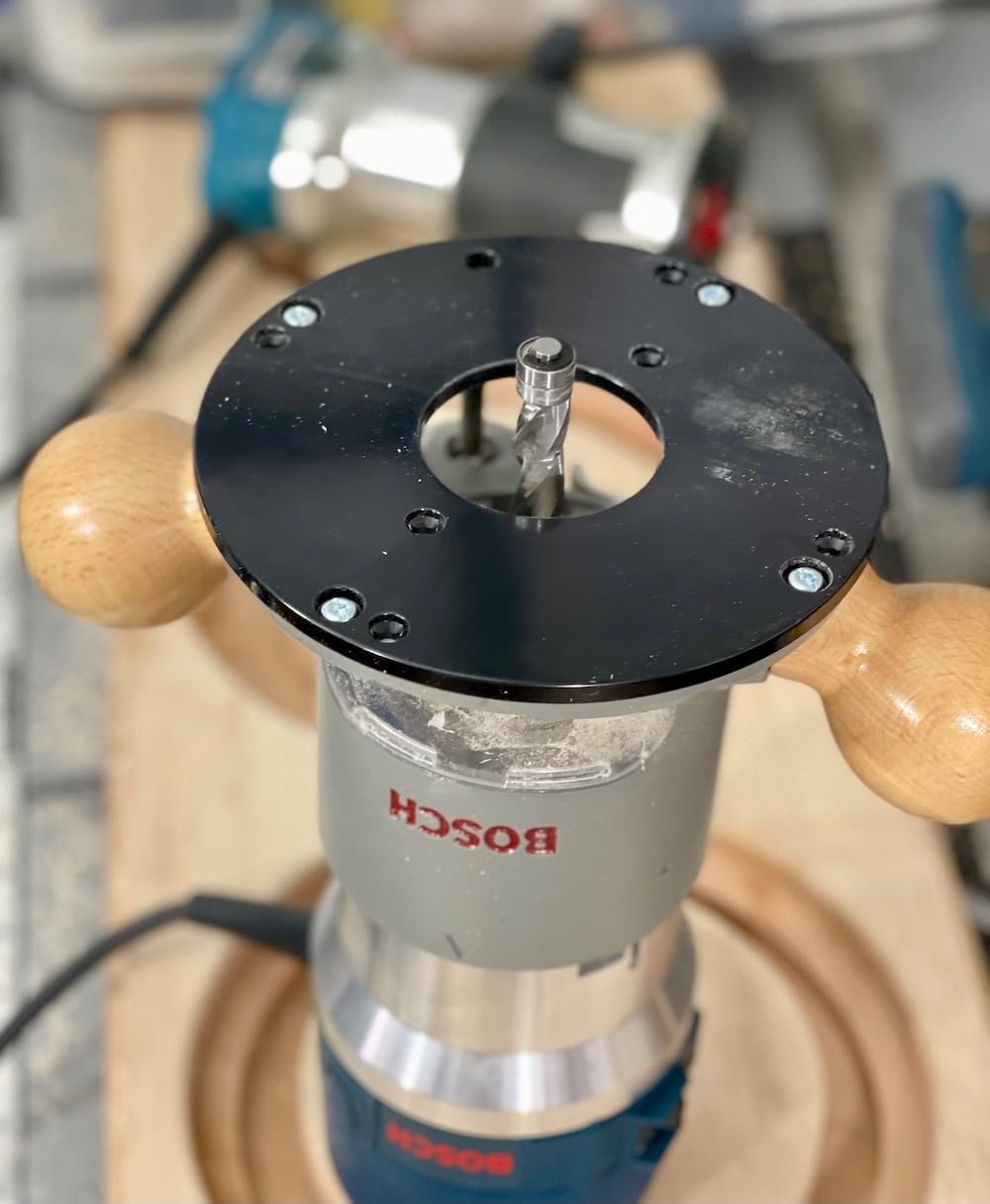 Bosch 1617EVSPK 2.25 HP Combination Plunge- and Fixed-Base Router customer photo 2