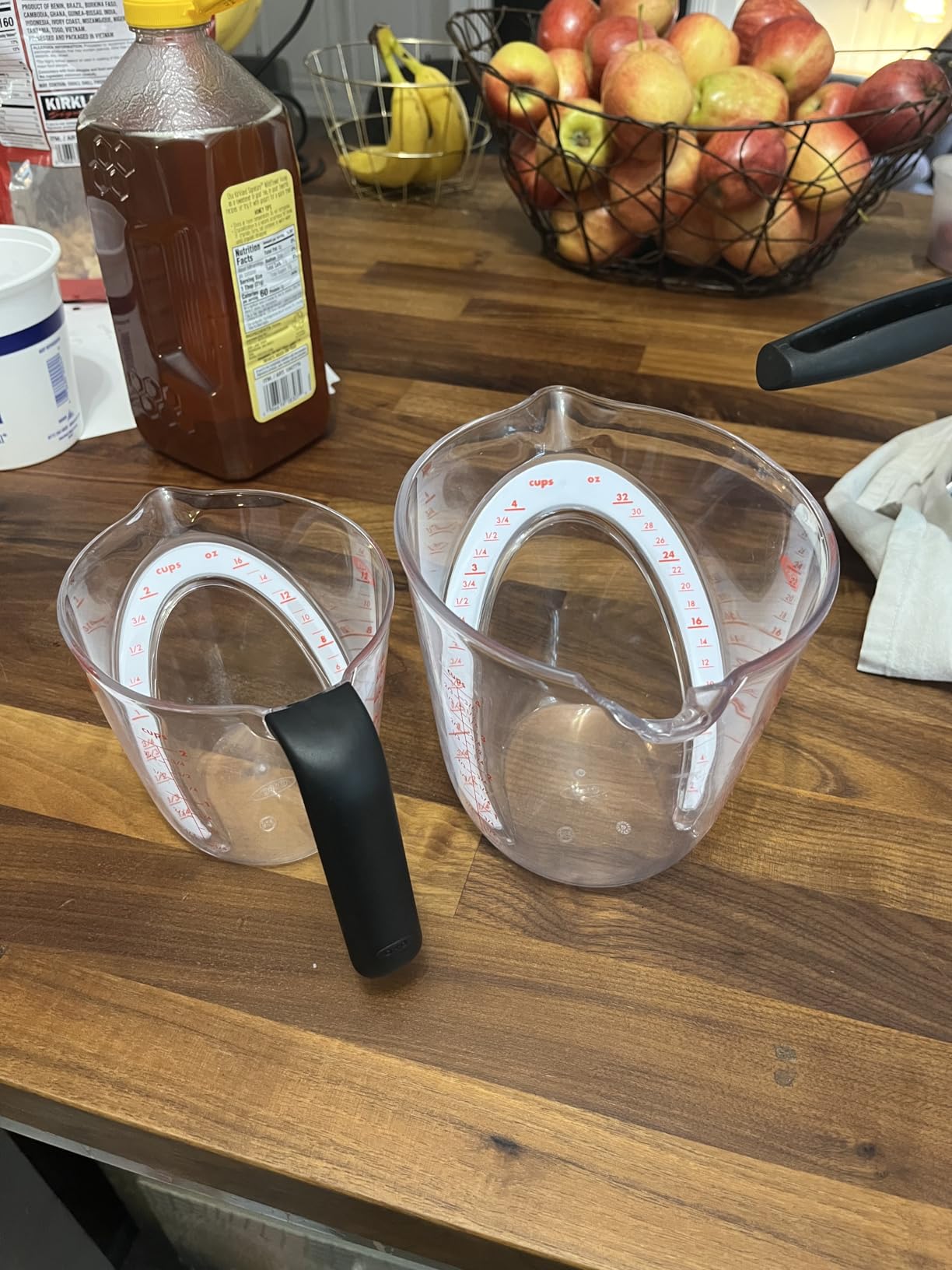 OXO Good Grips Angled Measuring Cups with Markings, Multi Size 3-Piece Set customer photo 2