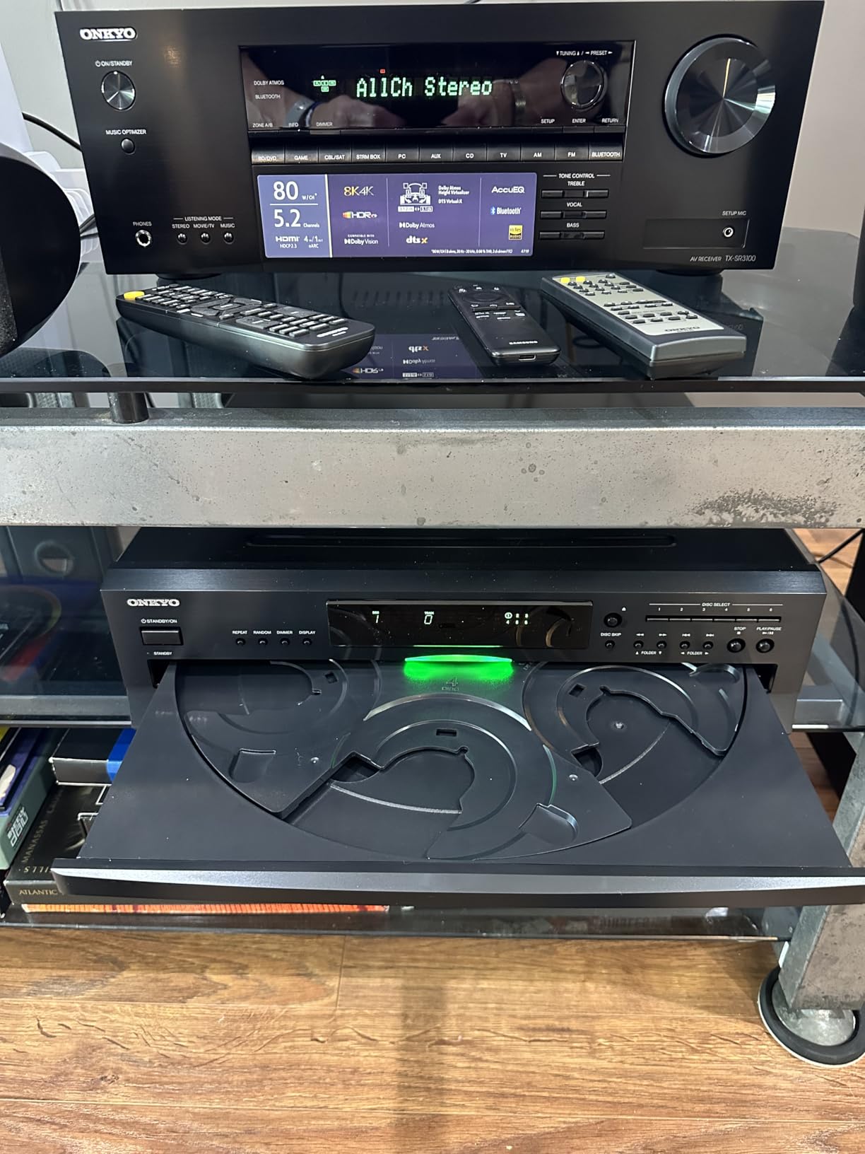 Onkyo DXC390 6 Disc CD Changer,Black customer photo 1