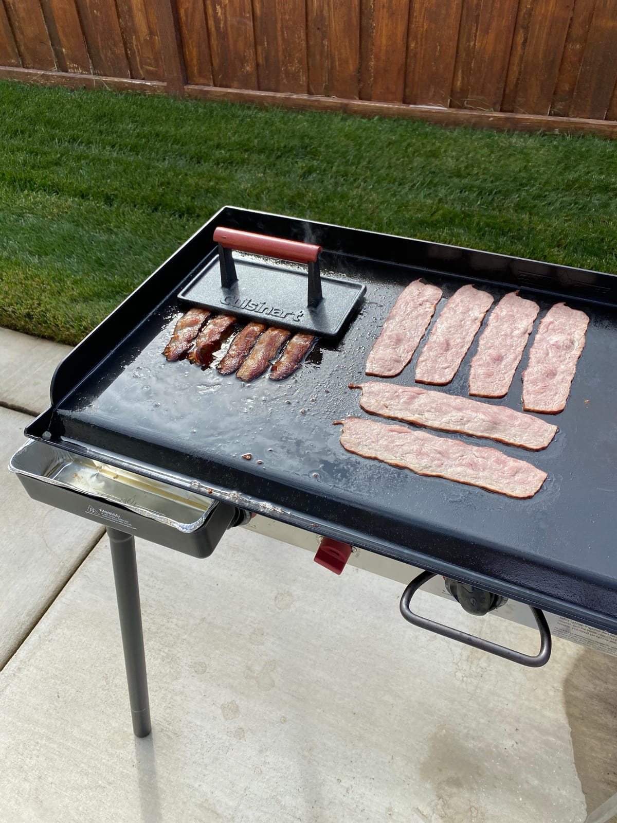 Camp Chef Griddle 16-3-Burner Flat Top Steel Griddle, 592 Sq In customer photo 2