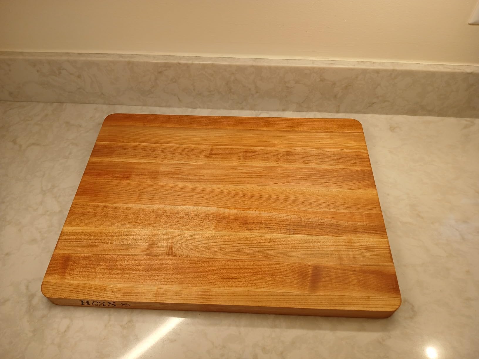 John Boos Chop-N-Slice Series Rectangular Maple Cutting Board customer photo 2