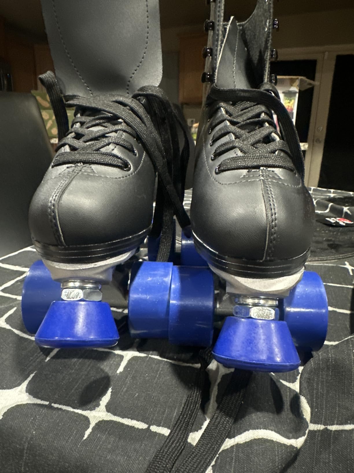 Chicago Skates Classic Quad Roller Skates for Women & Men – Durable & Top Performance, Adjustable High-Top Boots for Safe Indoor/Outdoor Roller Derby–60mm PU Wheels & Semi-Precision Bearings customer photo 2