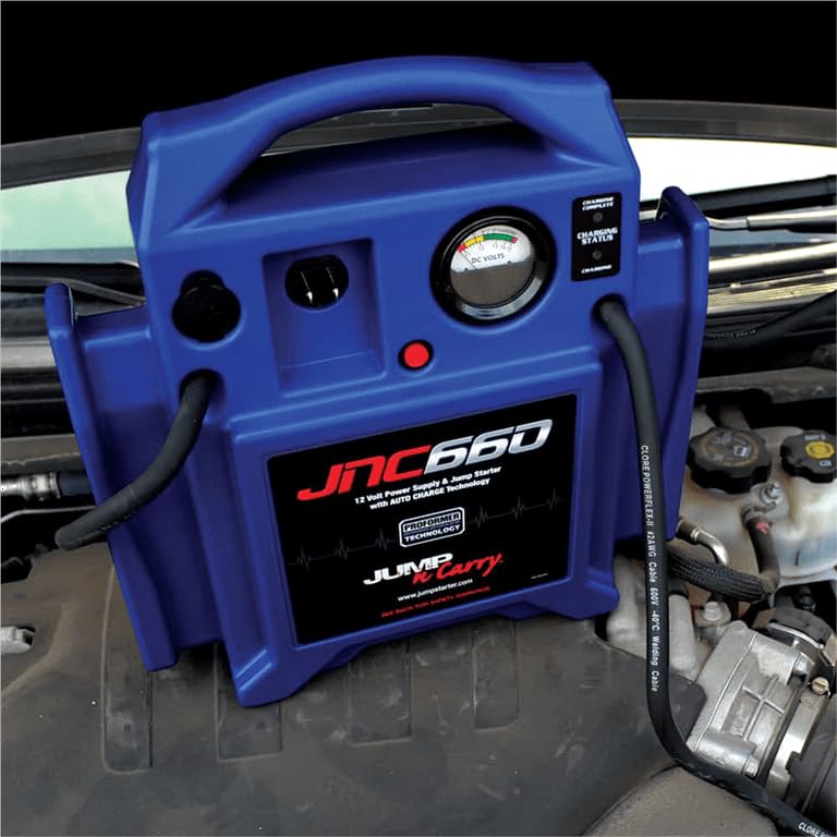 Clore Automotive Jump-N-Carry JNC660 1700 Peak Amp 12 Volt Jump Starter , Blue customer photo 1