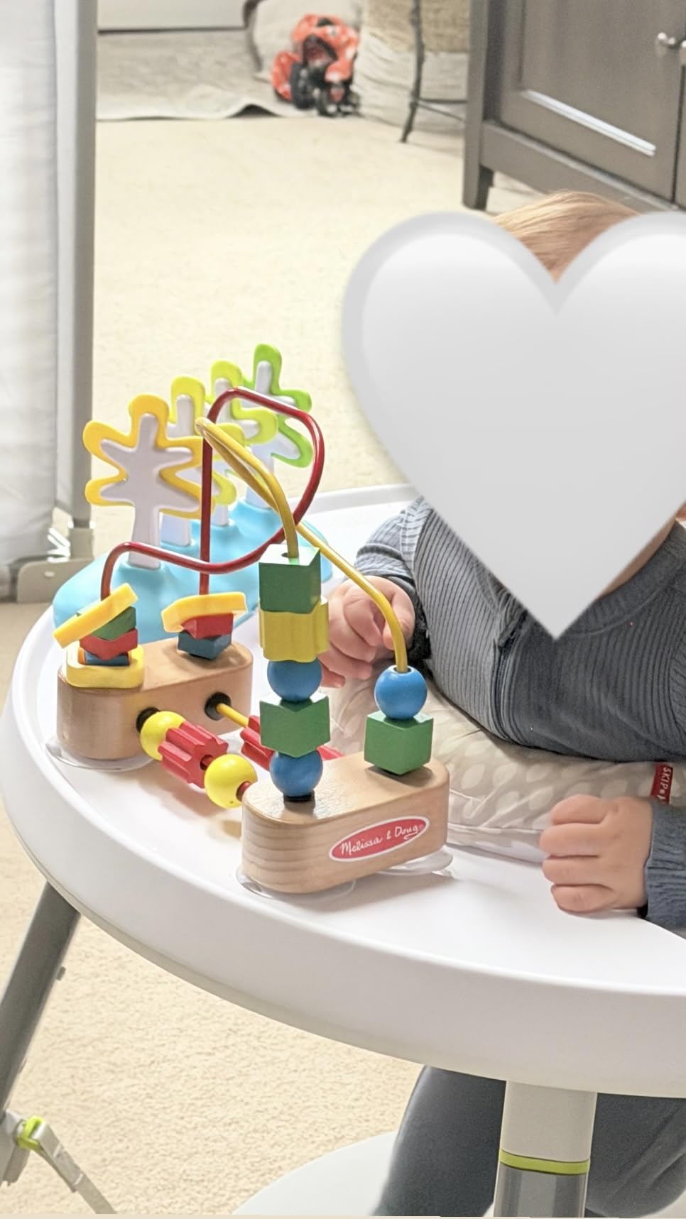 Melissa & Doug First Bead Maze Wooden Educational Baby Toy customer photo 1