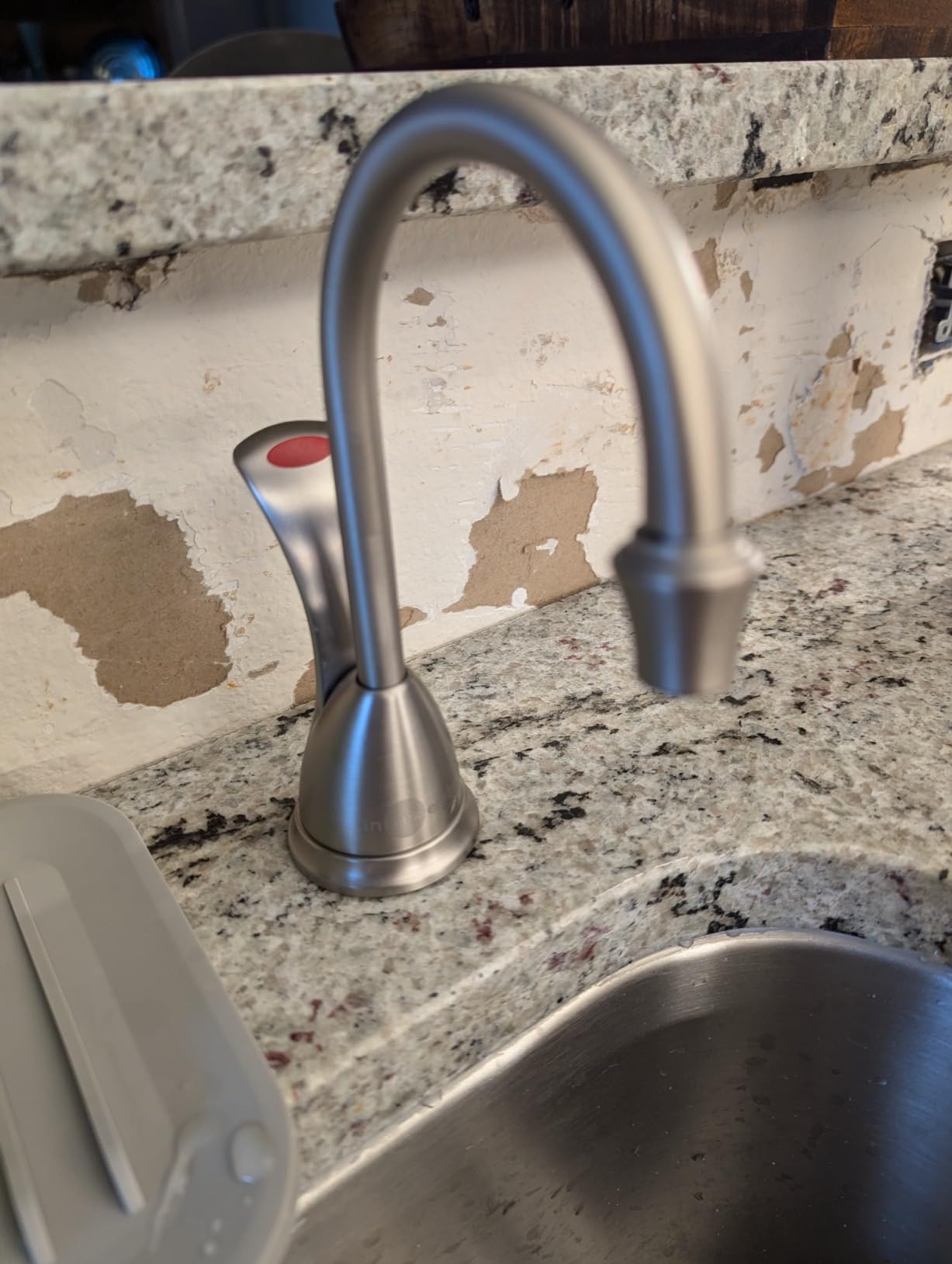 InSinkErator H-Wave-SN Involve Wave Instant Hot Water Dispenser System with Stainless Steel Tank, Satin Nickel customer photo 2