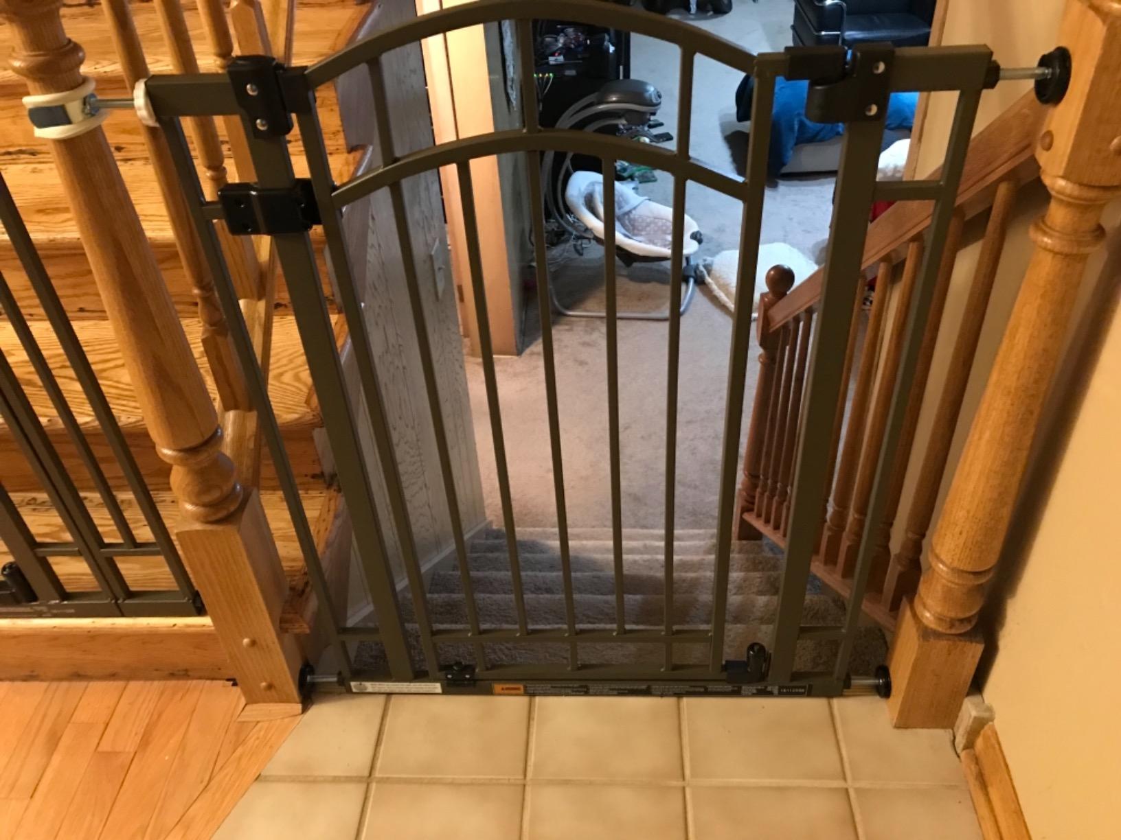 Ingenuity Decorative Extra Tall Baby Gate & Dog Gate, 28.5