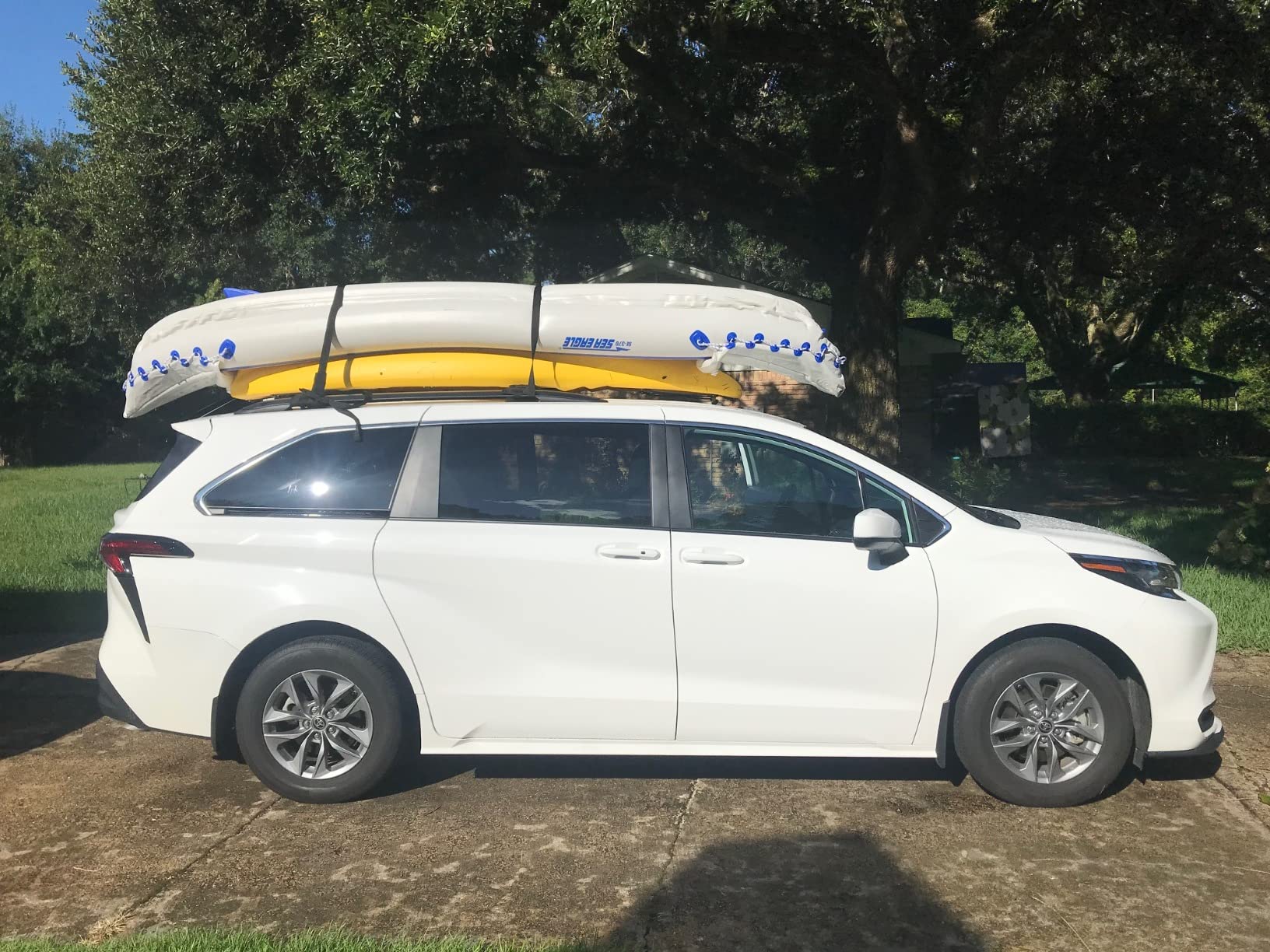 Sea Eagle 370 Pro 3 Person Inflatable Sport Kayak with Pro Package Includes Paddles, Deluxe Seats, Pump, and Carry Bag customer photo 2
