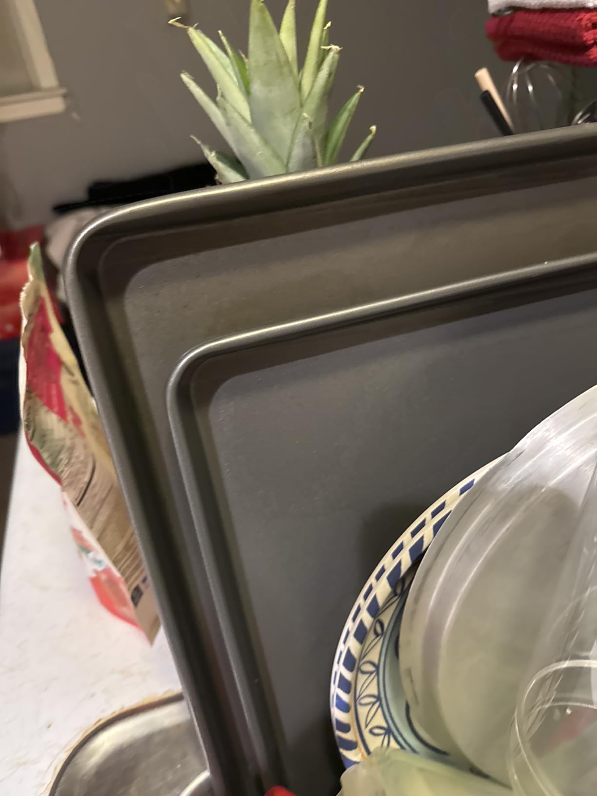 GoodCook Everyday Nonstick Baking Sheet Set, 3 Pack Includes Small (13×9) Medium (15×1) and Large (17×11) Pans Carbon Steel Construction Cookie Sheets Bakeware Set, Gray customer photo 1