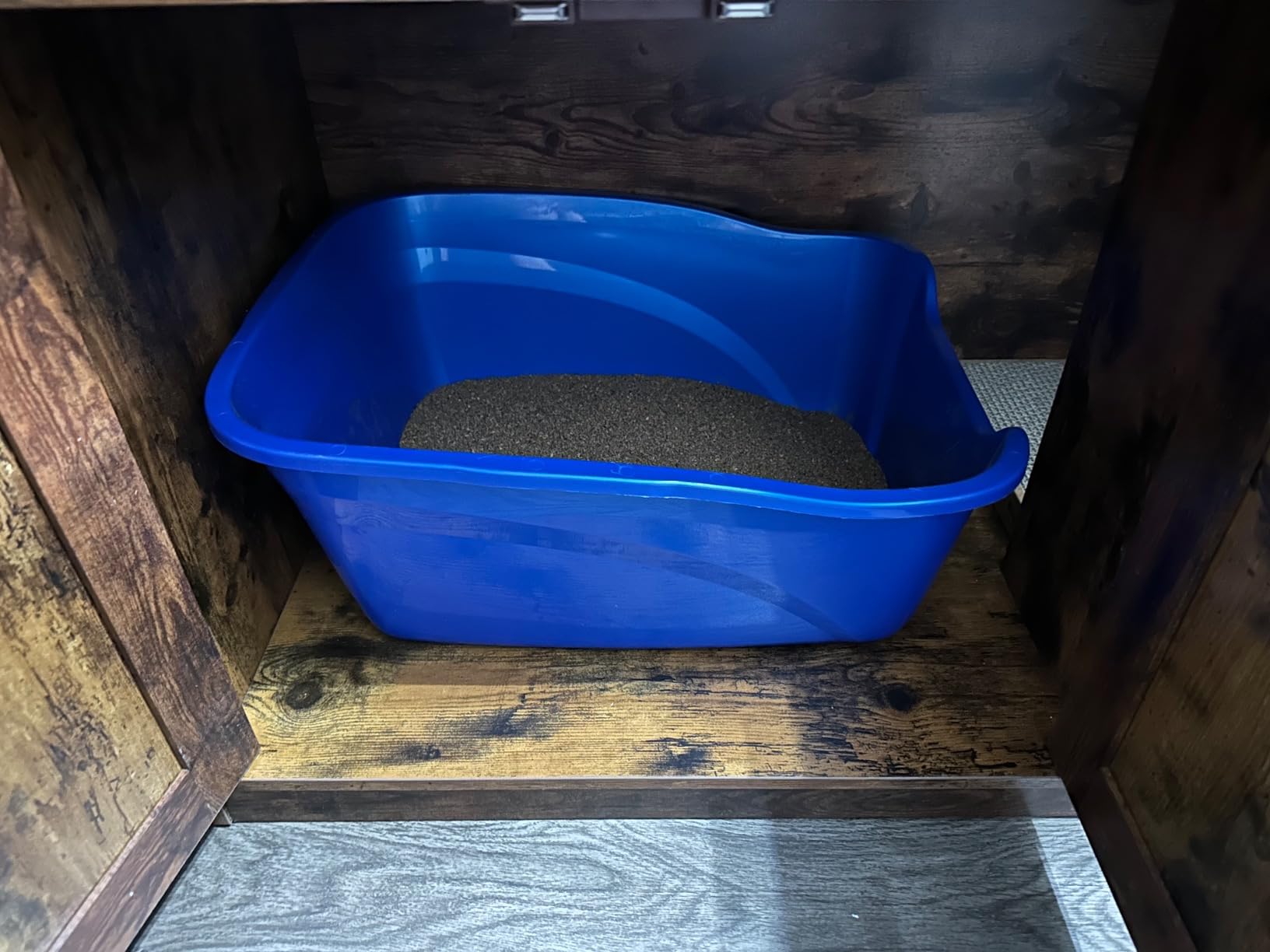 Pureness Giant High Sides Cat Litter Pan, Colors may Vary. customer photo 1