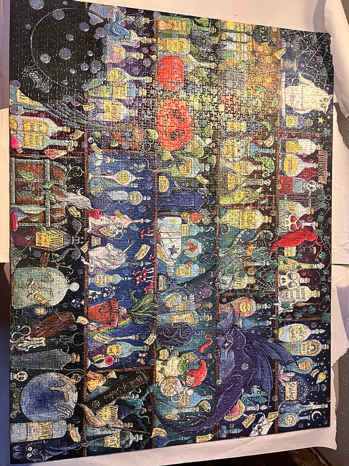 Ravensburger 16010 Poisons and Potions 2000 Piece Jigsaw Puzzle for Adults - Every Piece is Unique, Softclick Technology Means Pieces Fit Together Perfectly customer photo 1