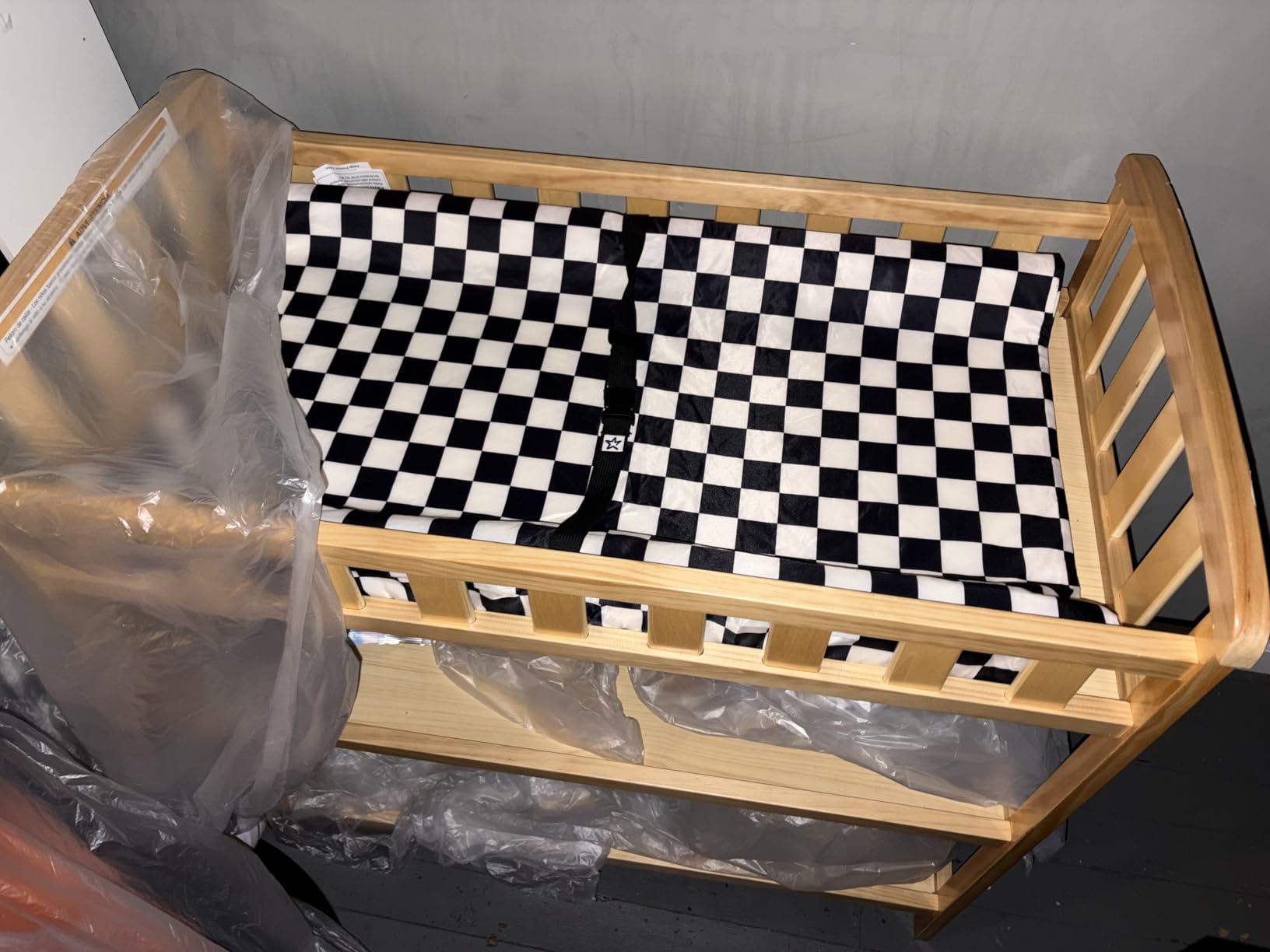 Dream On Me Emily Changing Table with Two Storage Shelves, White customer photo 1