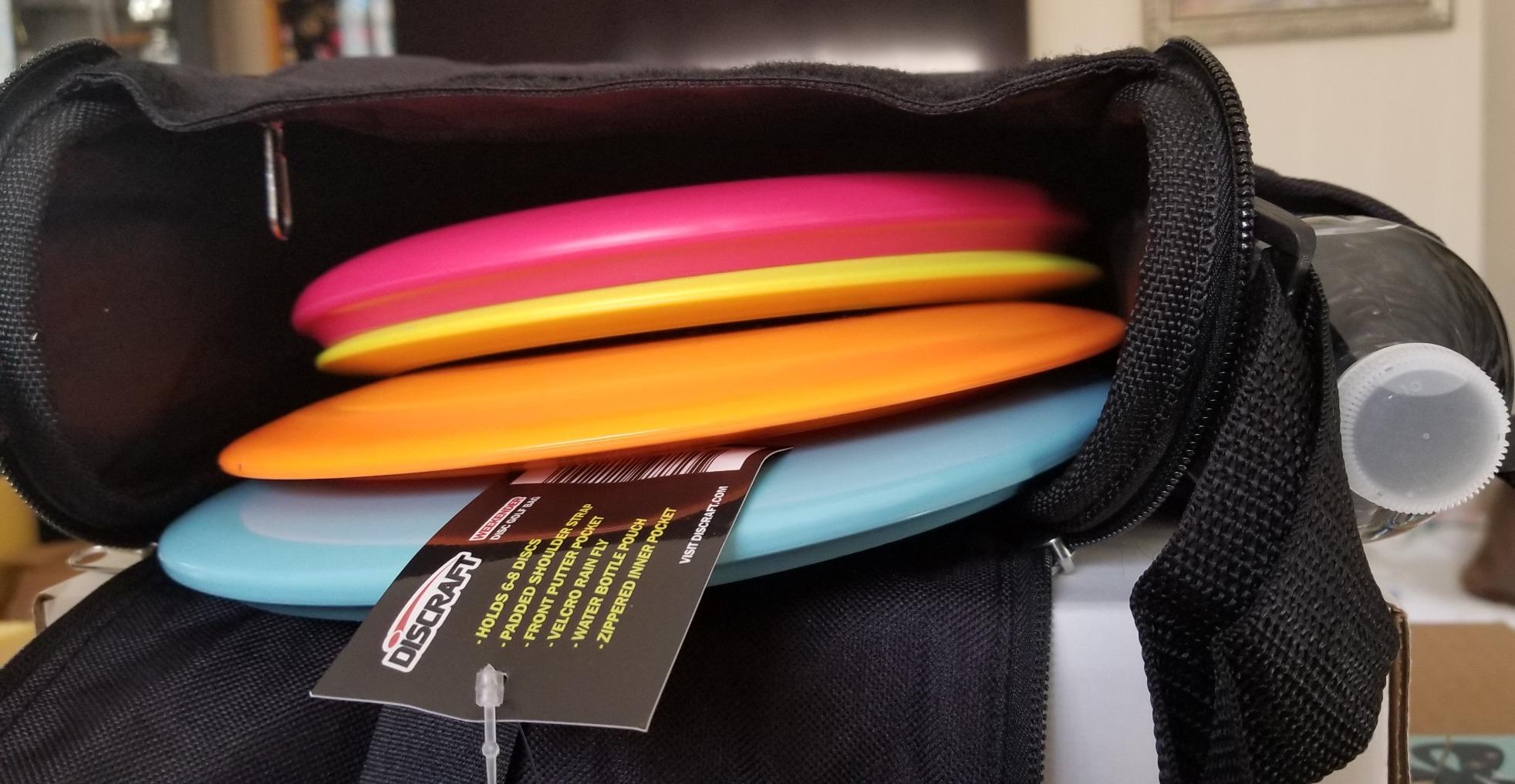 Discraft Deluxe Disc Golf Set (4 Disc and Bag) Models and Plastic Blends May Vary customer photo 2