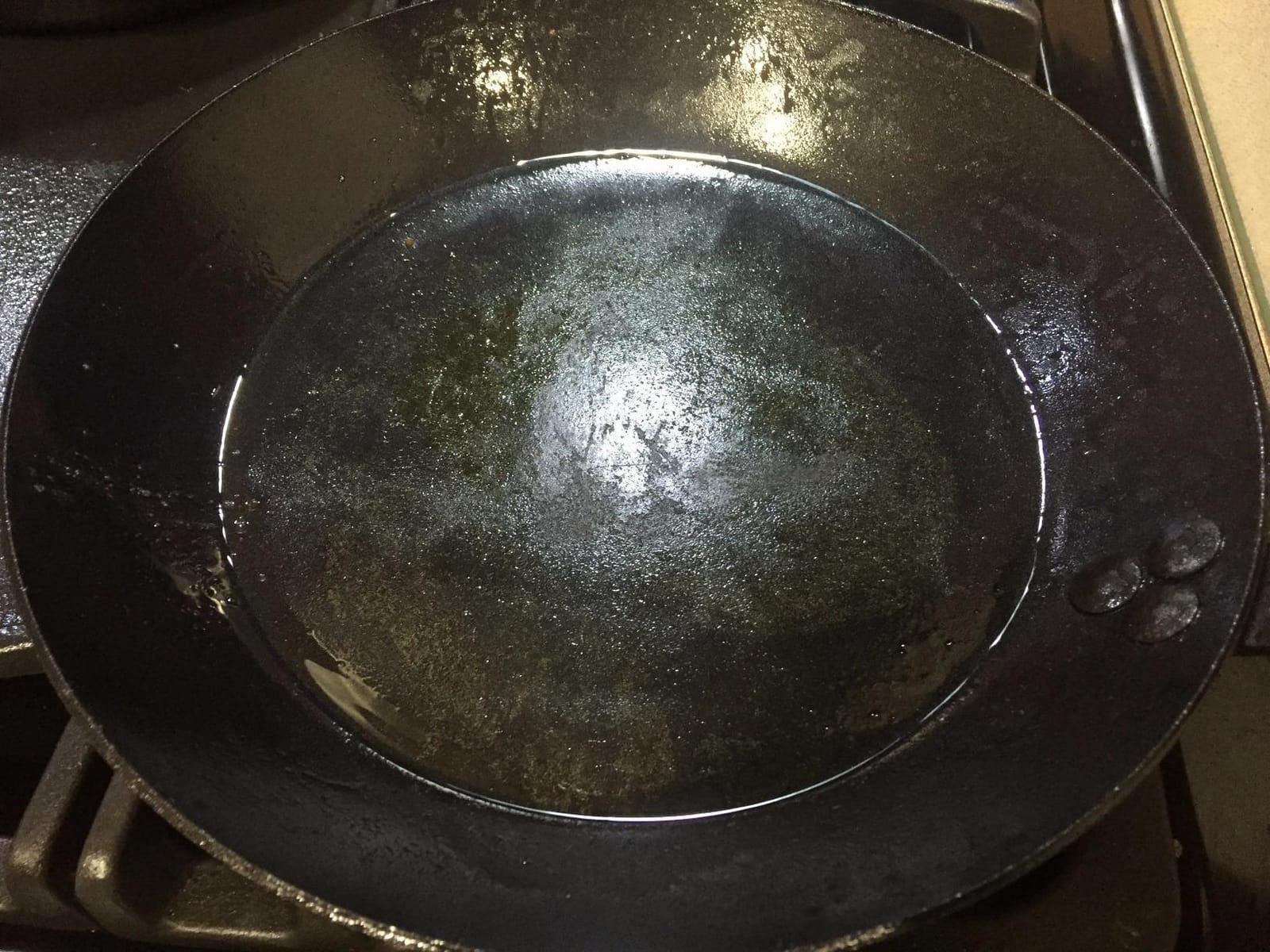 Lodge Pre-Seasoned Carbon Steel Skillet, Long Handle, 8 Inches customer photo 2