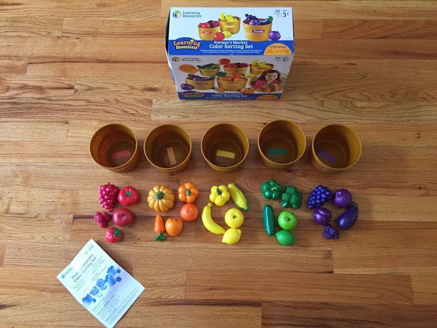 Learning Resources Farmer's Market Color Sorting Set customer photo 2