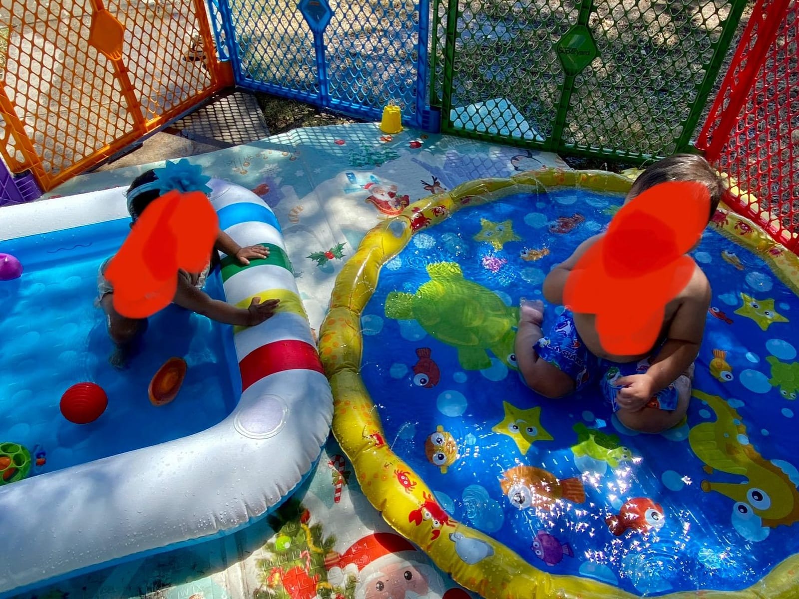 BANZAI 54In-Diameter Sprinkle & Splash Play Mat customer photo 2